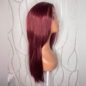 🎀🍒 27” Burgundy Cherry Red Synthetic Wig 🍒🎀